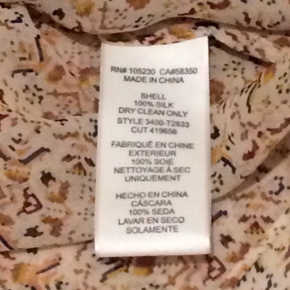 Joie Anselm Asymmetrical Silk Blouse Size L - Picture 5 of 5